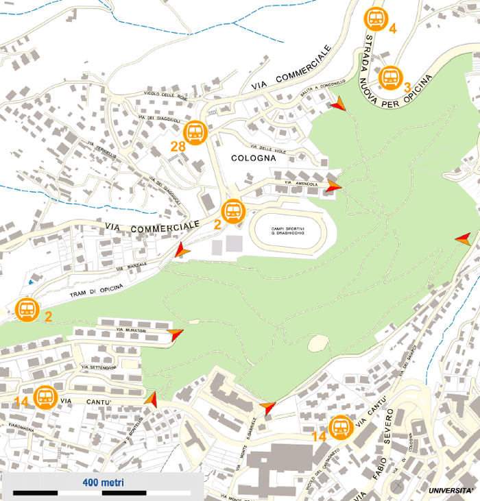 Mappa Villa Giulia Mappa Villa Giulia